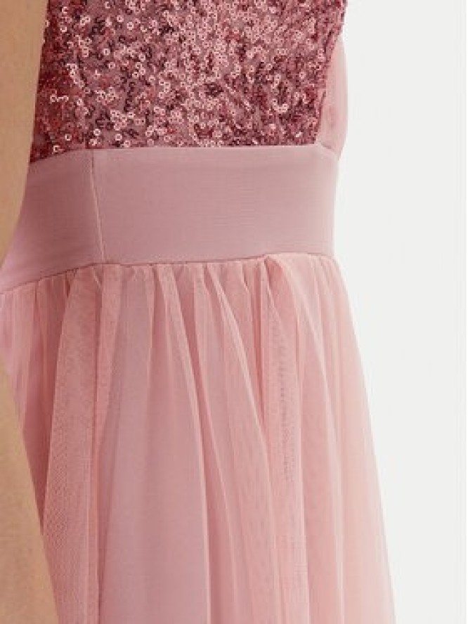 Rinascimento Sukienka wieczorowa CFC0123704003 Różowy Regular Fit