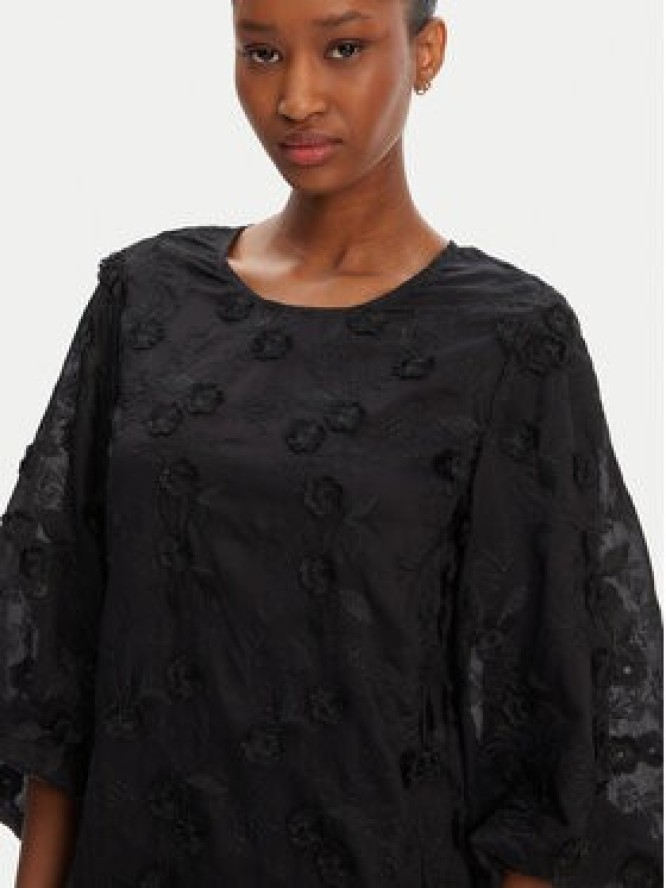 Munthe Sukienka codzienna Pansi 252131625225 Czarny Regular Fit