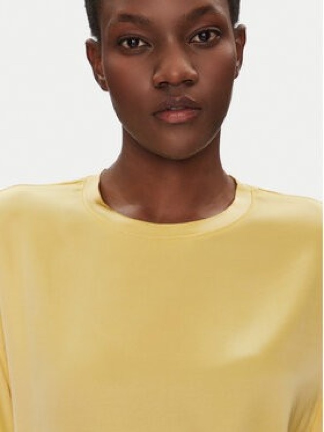 ViCOLO Bluzka TD0013 Żółty Relaxed Fit