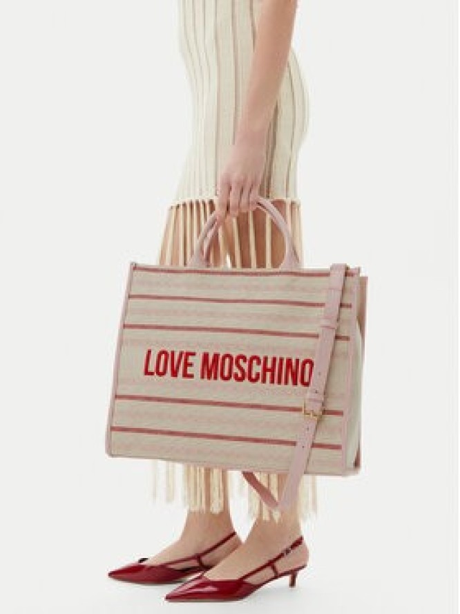 LOVE MOSCHINO Torebka JC4239PP0MKO110A Różowy