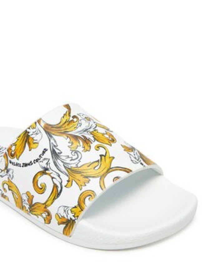 Versace Jeans Couture Klapki 78VA3SQ3 Biały