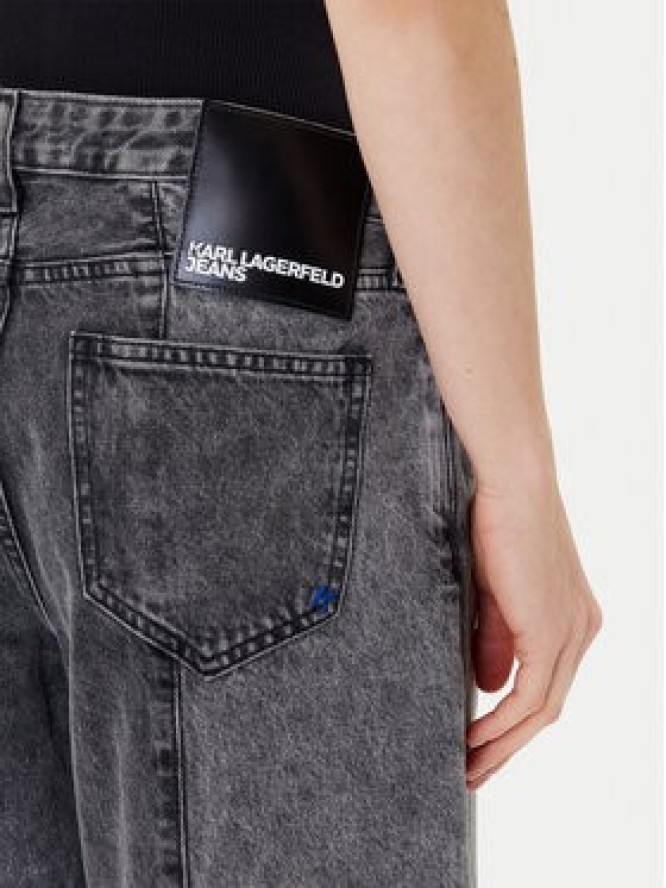 Karl Lagerfeld Jeans Jeansy A3W10070 Szary Relaxed Fit