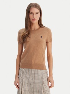 Polo Ralph Lauren T-Shirt 211971872007 Beżowy Slim Fit