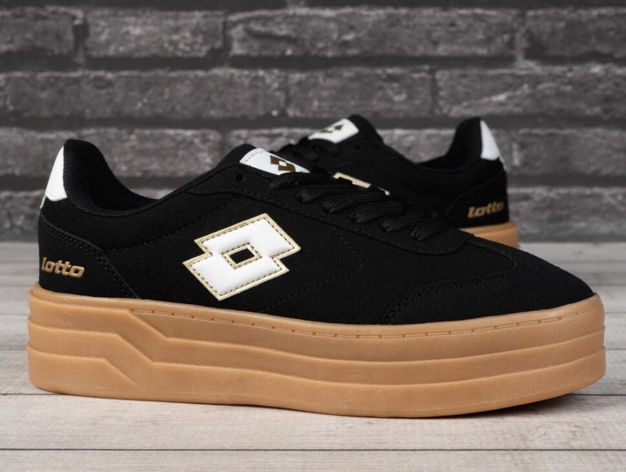 Buty damskie trampki na platformie Lotto STACKY RB