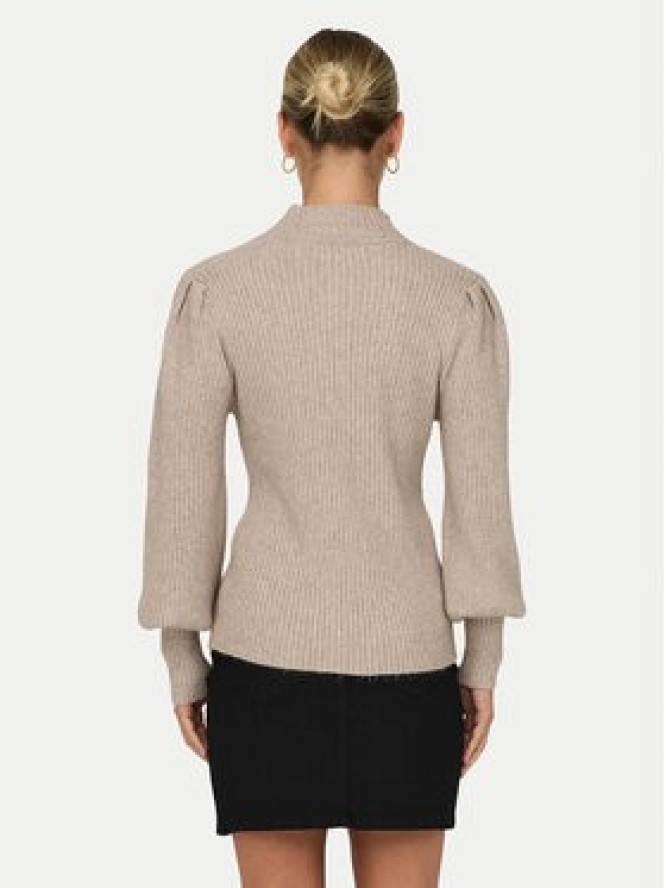 ONLY Sweter Katia 15232494 Beżowy Regular Fit