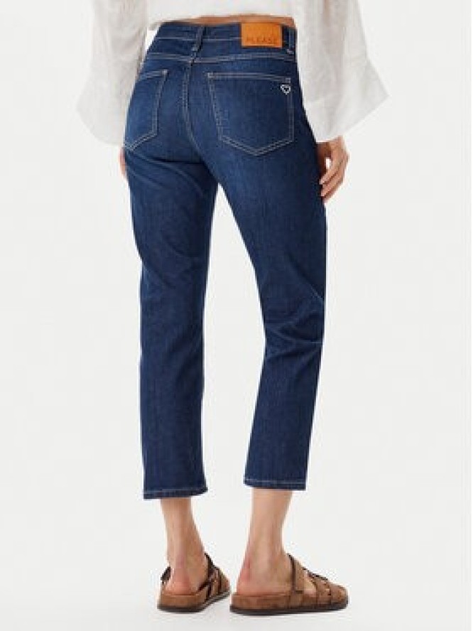 Please Jeansy P66MBQ2CAZ Granatowy Regular Fit