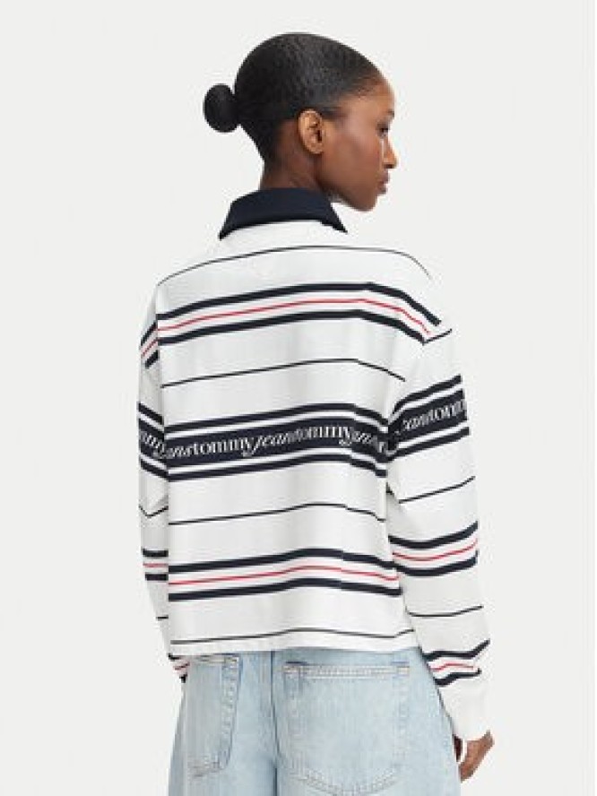 Tommy Jeans Polo DW0DW23145 Biały Regular Fit