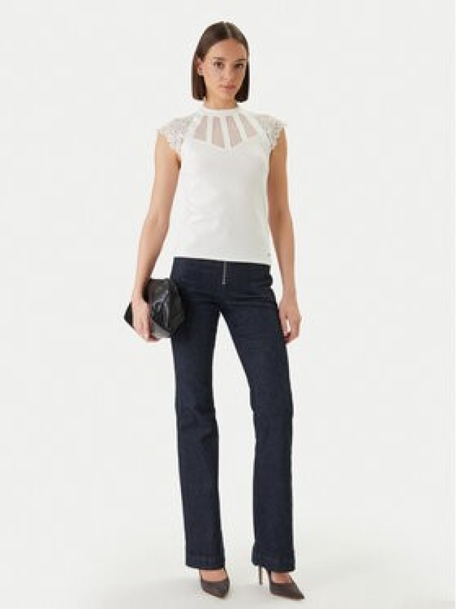 Morgan Bluzka 222-DEMANE Biały Regular Fit