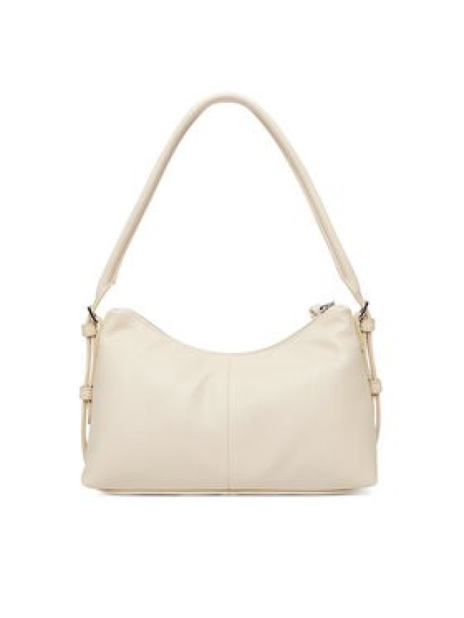 Tommy Jeans Torebka Metal Logo Shoulder Bag AW0AW18468 Biały