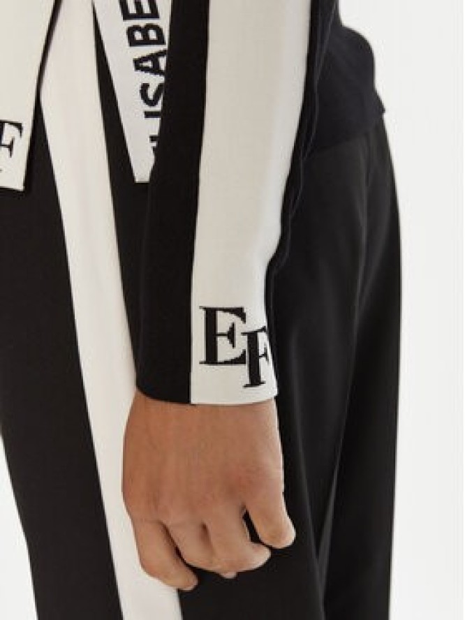 Elisabetta Franchi Sweter MK-03S-56E2-V320 Czarny Regular Fit