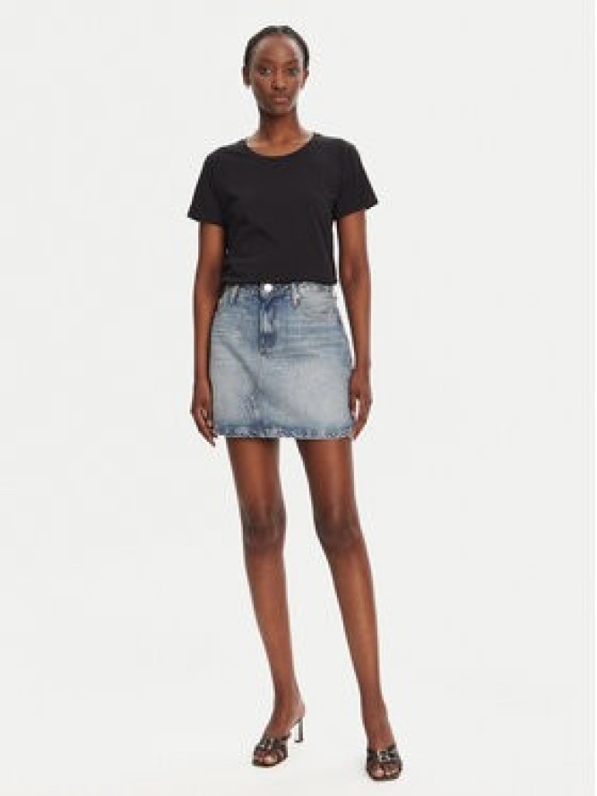 Liu Jo Sport T-Shirt TA5180 JS923 Czarny Regular Fit