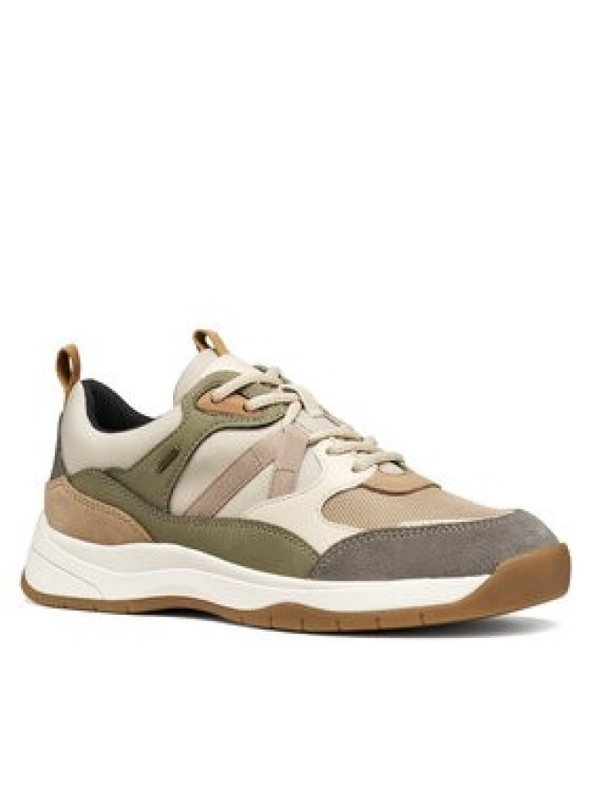 Geox Sneakersy D Berinike B Abx D563NB 011EK C5VF3 Beżowy