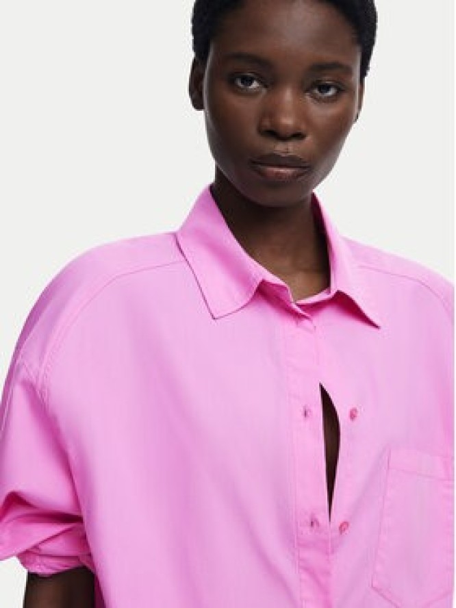 Desigual Koszula Girls 25WWCW16 Różowy Regular Fit