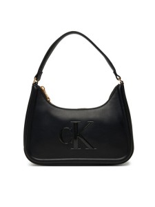Calvin Klein Torebka Bold Ck Small Shoulder Bag LV04F3230G Czarny