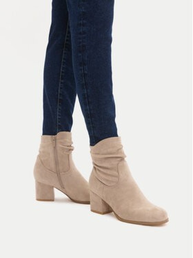 JENNY Botki CEO-WS24340-01 Beżowy