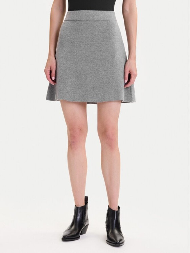 Vero Moda Spódnica mini Saba 10325944 Szary Regular Fit