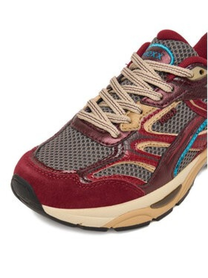 MEXX Sneakersy EO-MI001006263W-01 Bordowy