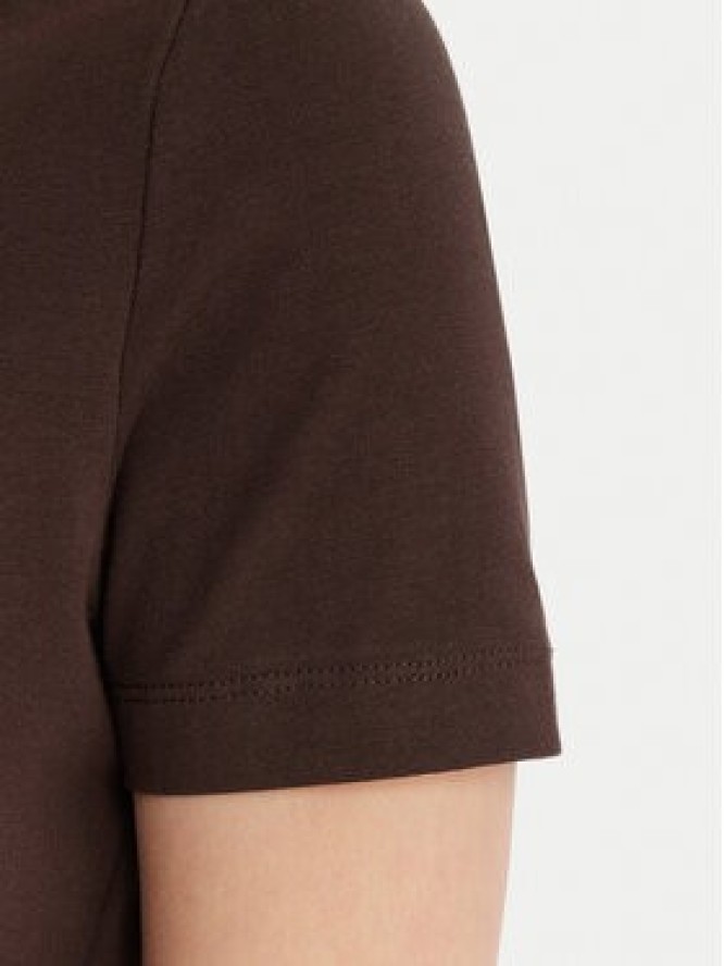 Guess T-Shirt V6RI07 J1314 Brązowy Regular Fit