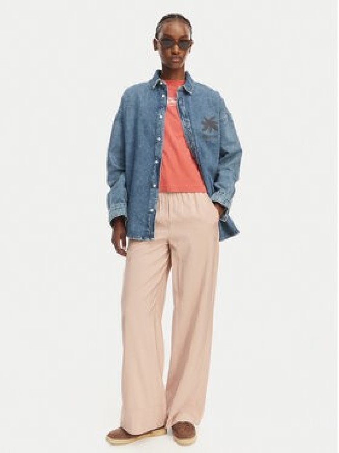 Quiksilver Koszula jeansowa Rahmat EQWWT03150 Niebieski Regular Fit