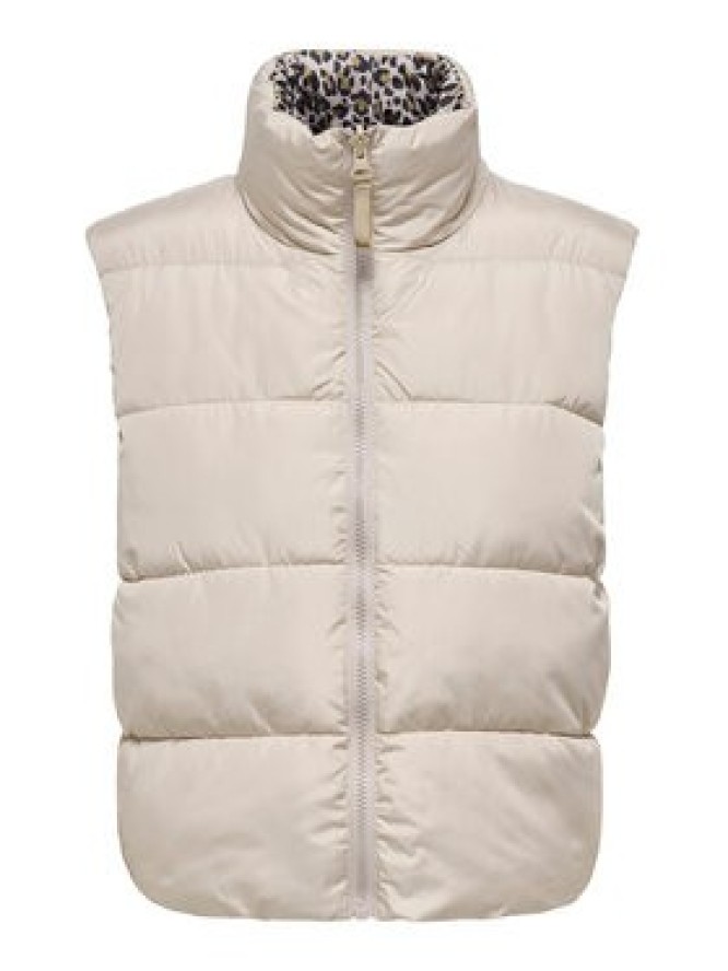 ONLY Bezrękawnik Tammy 15357509 Beżowy Regular Fit