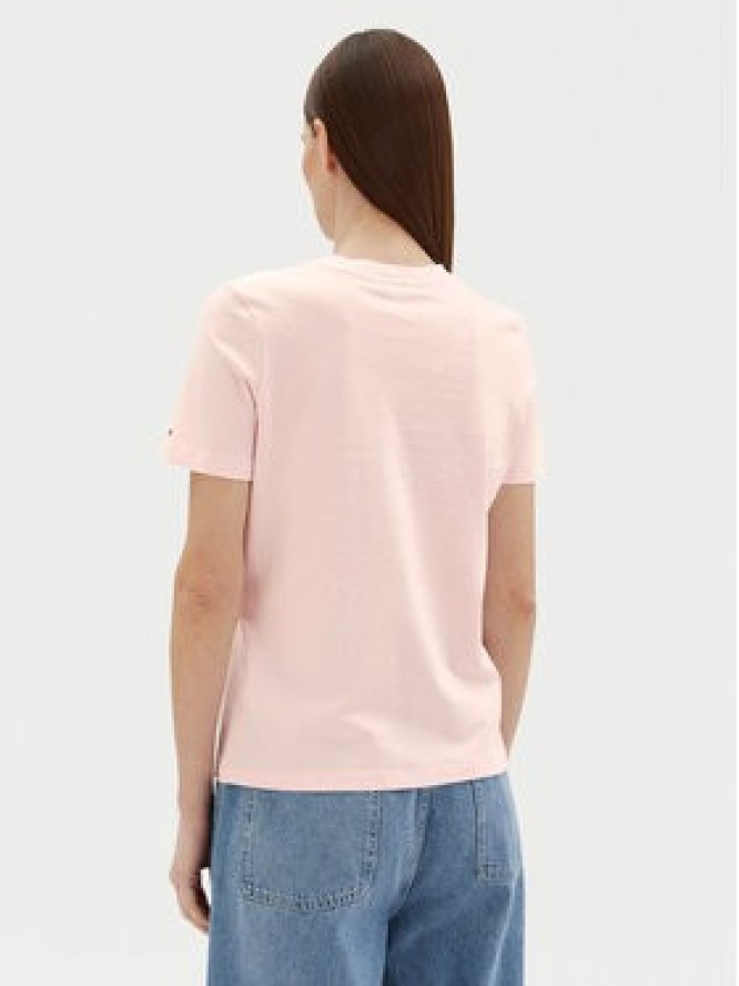 Tommy Hilfiger T-Shirt WW0WW45428 Różowy Regular Fit