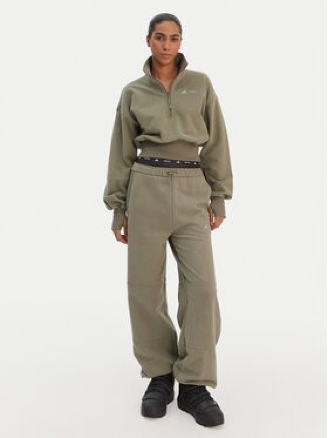 adidas Bluza JM1101 Zielony Loose Fit