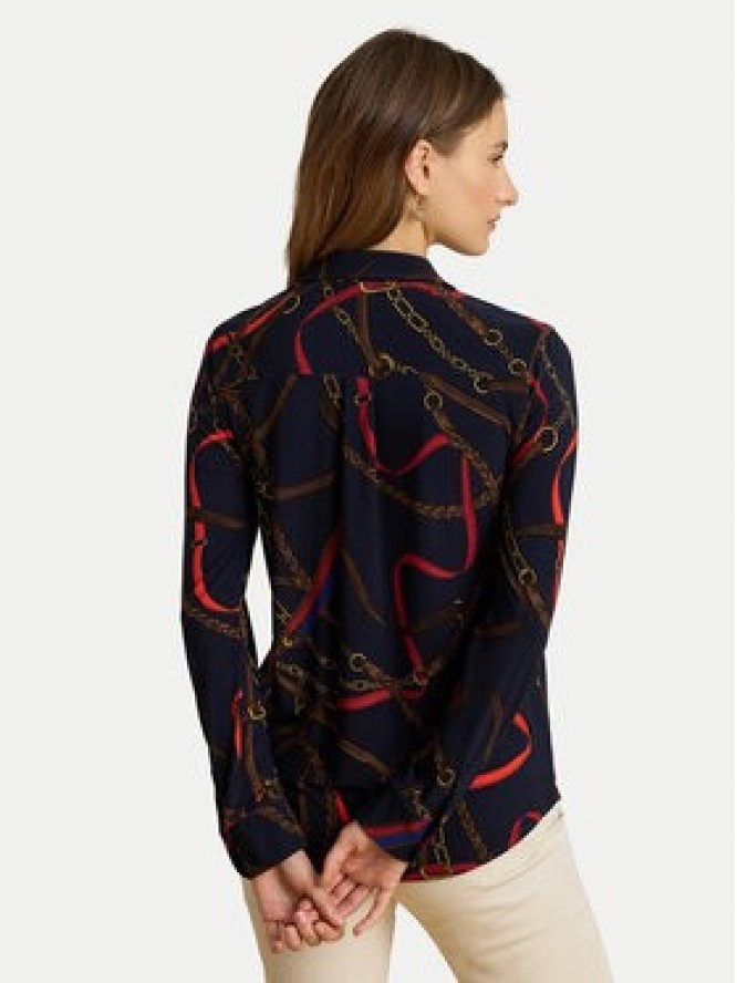 LAUREN RALPH LAUREN Koszula 200P03716001 Granatowy Regular Fit