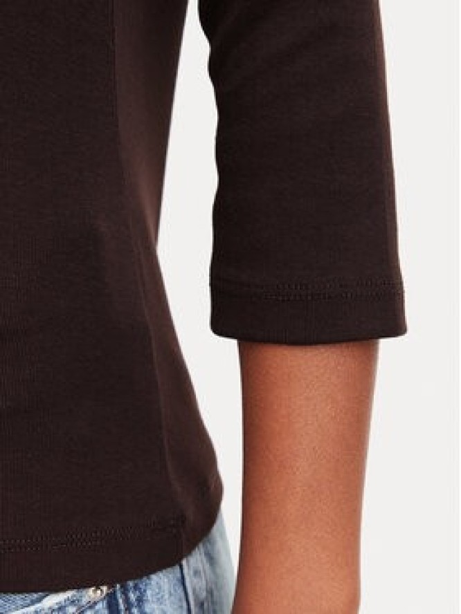 Tommy Hilfiger Bluzka Cody WW0WW49928 Brązowy ciemny Regular Fit