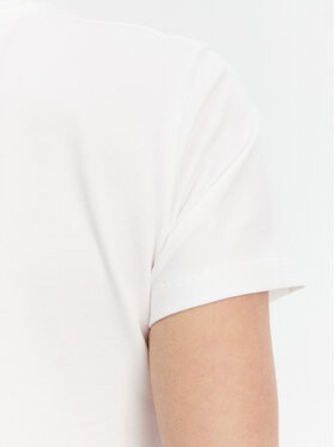 Barbour T-Shirt Saltford LTS0666WH11 Biały Regular Fit