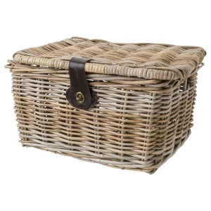 Fastrider SERA BASKET RATTAN MEDIUM NATURAL WITH LID