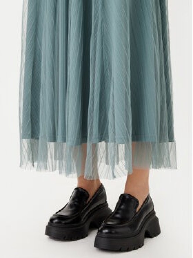 ONLY Spódnica midi 15214303 Zielony Regular Fit