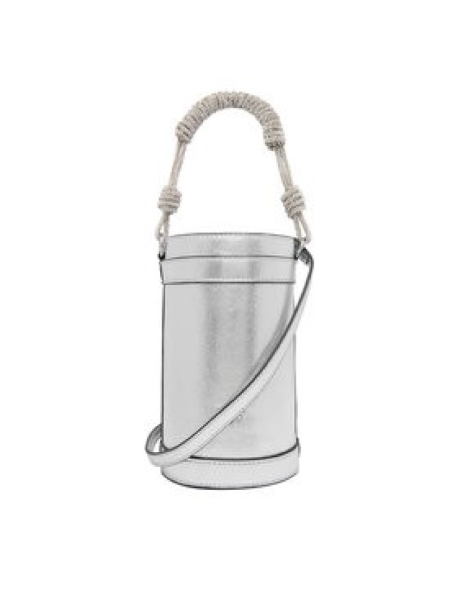 PINKO Torebka Mini Bucket Manico 25-26 PLTT 105910 Srebrny