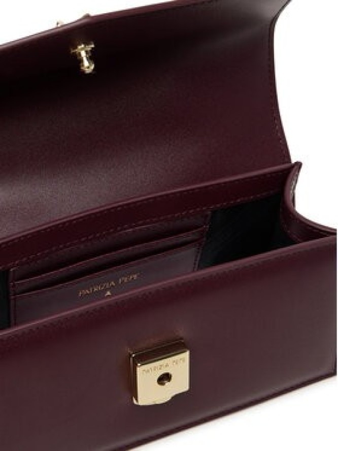 Patrizia Pepe Torebka 2B0032/L061-M536 Bordowy