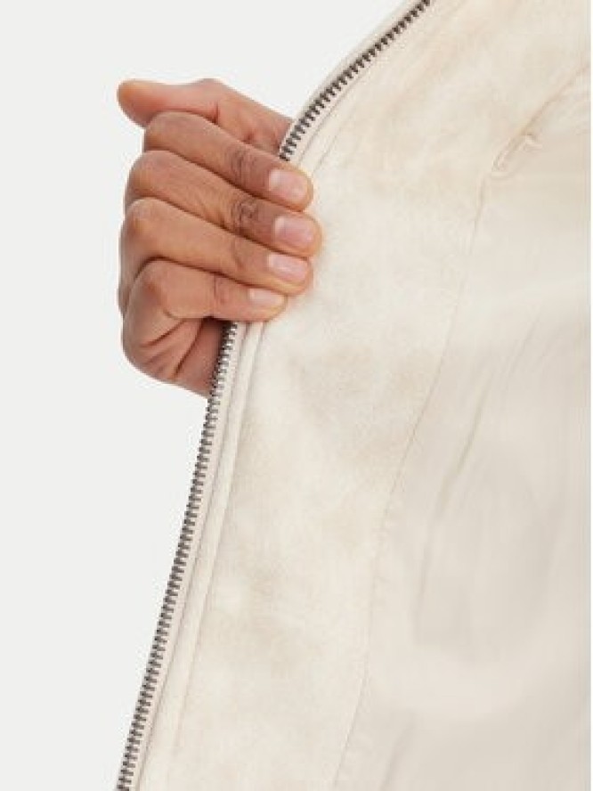 Desigual Kurtka przejściowa 26SWEW10 Biały Regular Fit