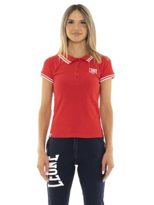 Koszulka polo damska z krótkim rękawem Leone Team Line