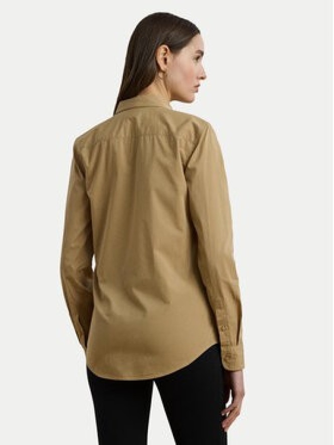 LAUREN RALPH LAUREN Koszula 200925378002 Beżowy Relaxed Fit