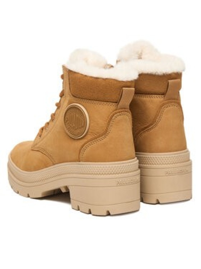 Palladium Trzewiki Pallarise Nbk Wl 99527-254-M Brązowy