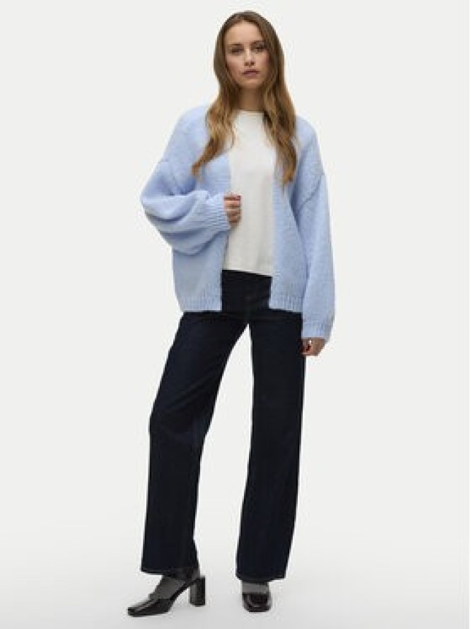 Vero Moda Kardigan Maybe 10273101 Błękitny Oversize