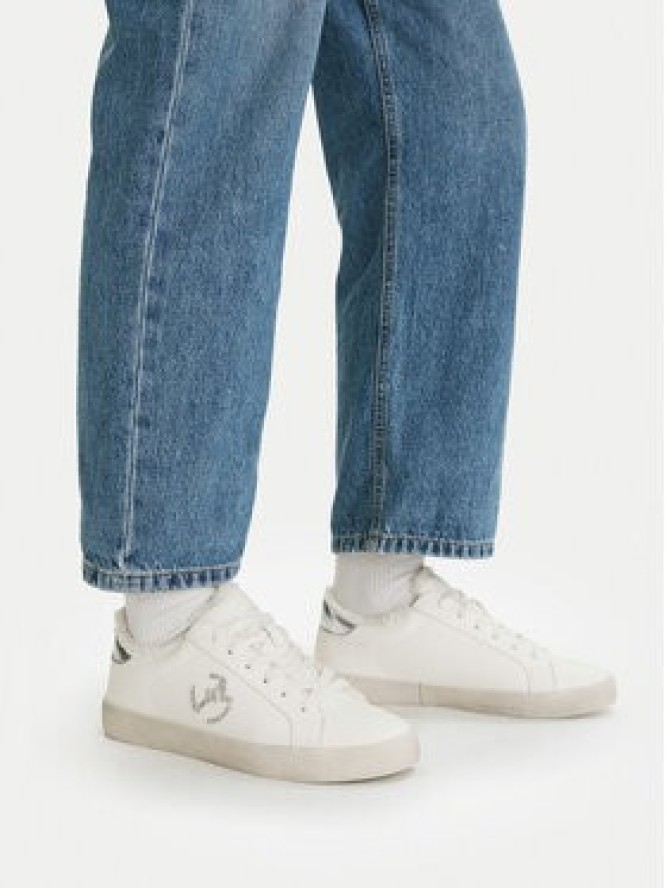 Eva Minge Sneakersy EO-ELLA-WSDR13670 Biały