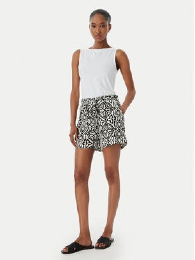 Vero Moda Szorty materiałowe Menny 10323630 Beżowy Regular Fit