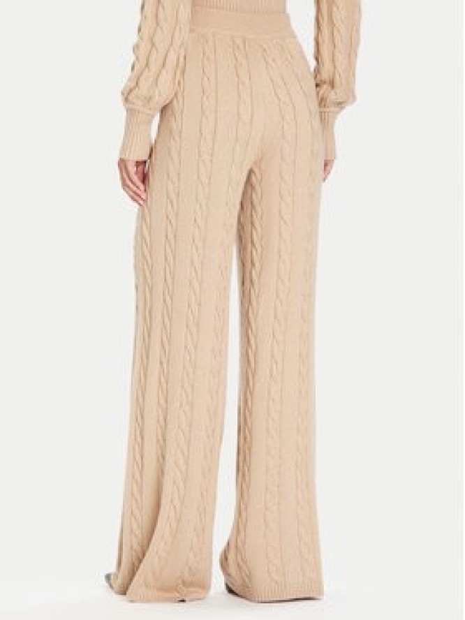 Guess Spodnie dzianinowe W5BB52 Z1192 Beżowy Regular Fit