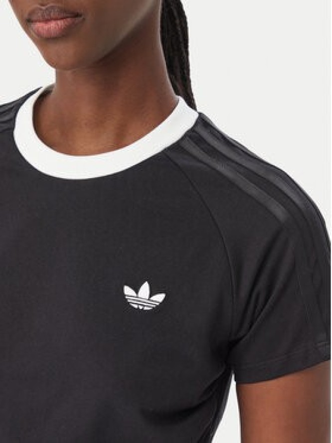 adidas T-Shirt Adiluna Season 2 X Jennie Layered T-Shirt LD8928 Czarny Regular Fit