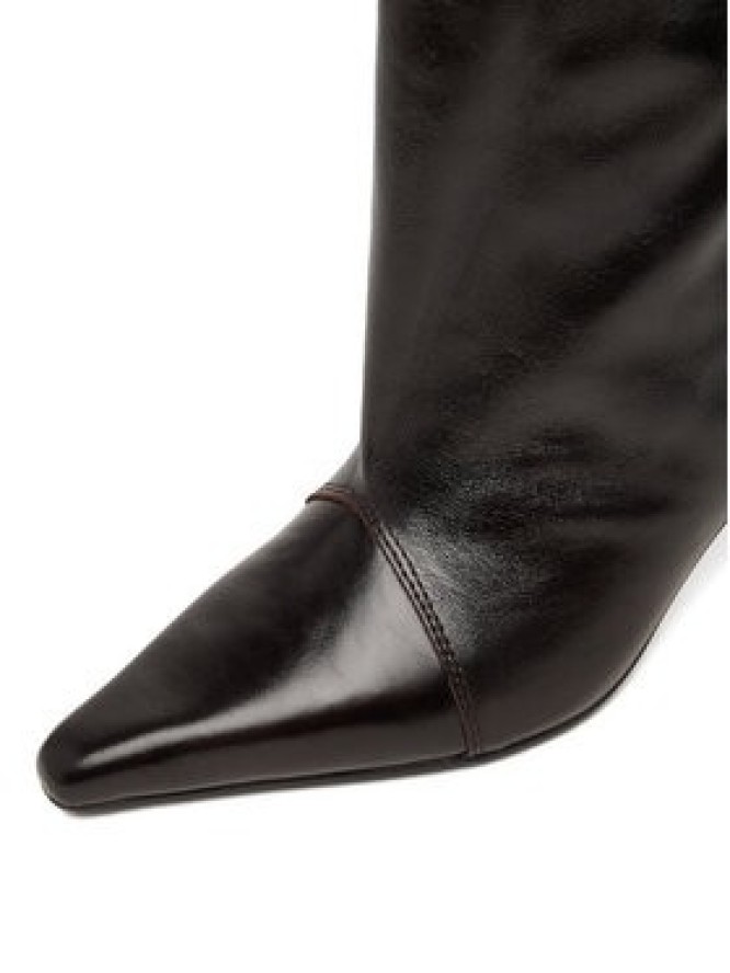 GINO ROSSI Botki EO-LS6531-04-01 Brązowy ciemny
