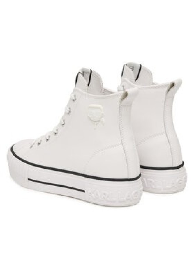 KARL LAGERFELD Trampki Kampus Max KL60456 Biały