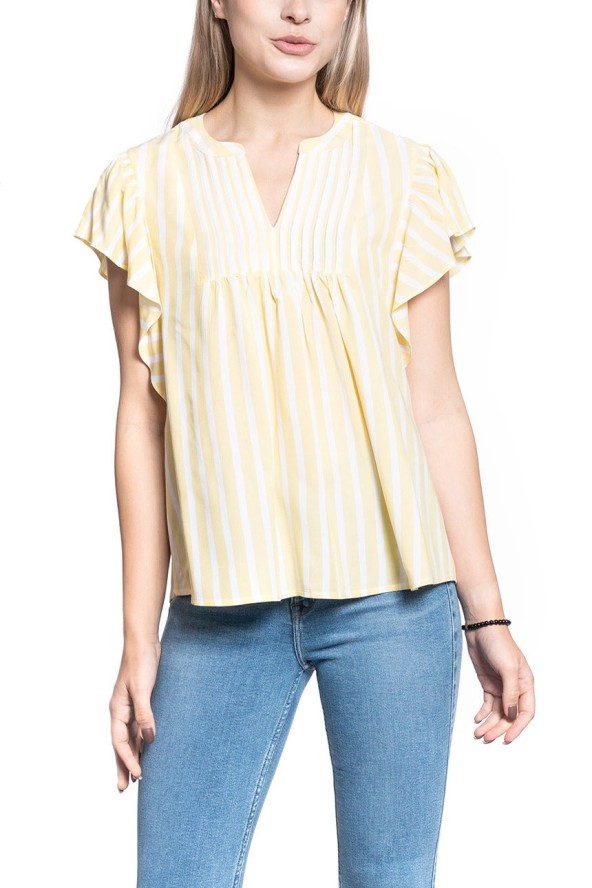 BLUZKA DAMSKA MUSTANG Enza Stripe Blouse 1009468 11697