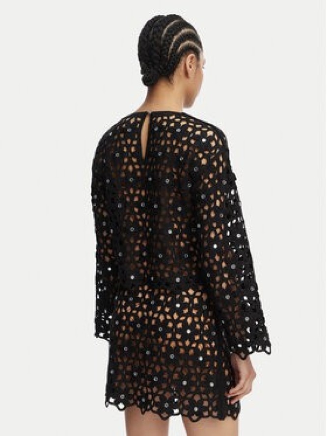 MICHAEL Michael Kors Bluzka MS651ZMKNE Czarny Regular Fit