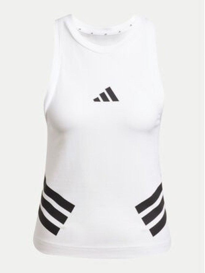 adidas Top Future Icons 3-Stripes JC5419 Biały Slim Fit