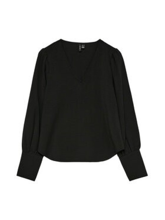 Vero Moda Bluzka Esme 10338288 Czarny Regular Fit