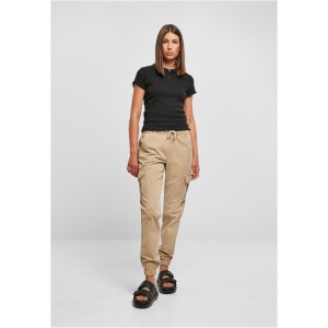 Koszulka polo damska duże rozmiary Urban Classics Rib