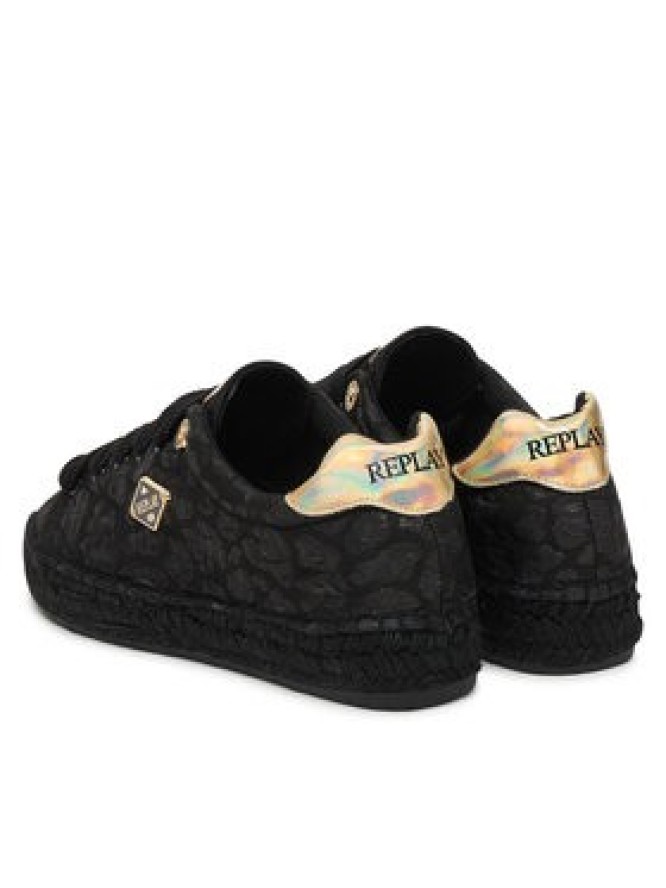 REPLAY Espadryle GWF22 .000.C0098T Czarny